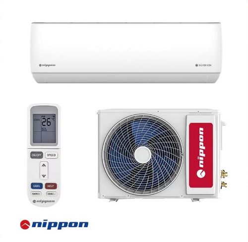 Снимка на Инверторен климатик Nippon KFR 12DC, SILVER ION 2, 12000 BTU, Клас А++, Wifi (опция)